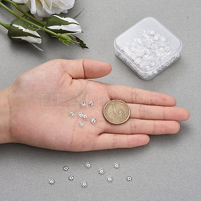 Multi-Petal Iron Bead Caps IFIN-YW0001-12S-1