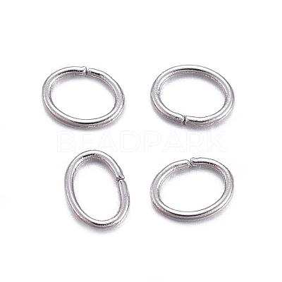 Tarnish Resistant 304 Stainless Steel Open Jump Rings STAS-F221-40P-G-1