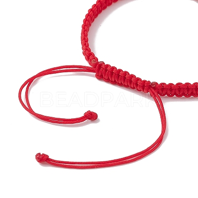 Nylon Thread Braided Bead Adjustable Bracelets BJEW-JB09768-02-1
