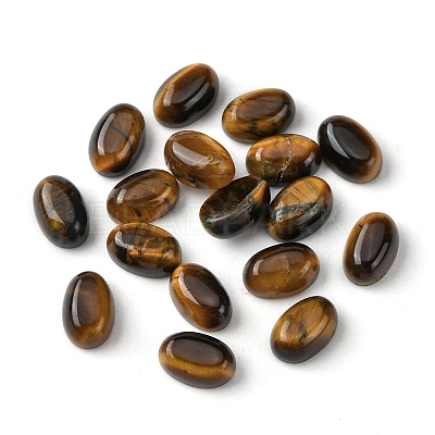 Natural Tiger Eye Cabochons G-A094-01A-09-1