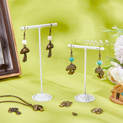 64pcs 4 style Alloy Pendants FIND-SC0004-11-1