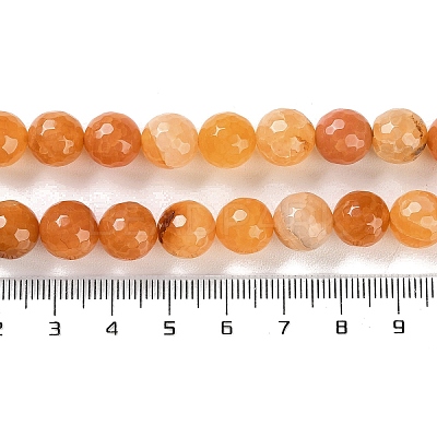 Natural Agate Beads Strands G-M437-C01-01G-1