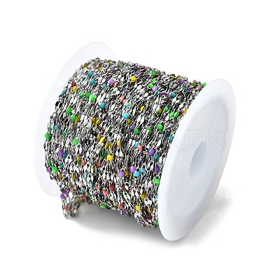 304 Stainless Steel Dapped Chains CHS-H036-01P-02-1