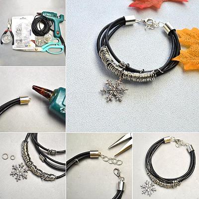 Round Leather Necklace Cords for Bracelet Neckacle Beading Jewelry Making X-WL-A002-18-1