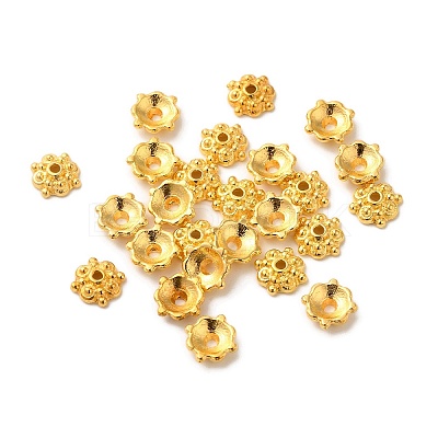 Tibetan Style Alloy Caps K095D012-1