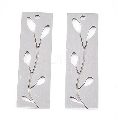Non-Tarnish 201 Stainless Steel Pendants STAS-N090-JN820-1-1