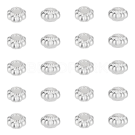 20Pcs 925 Sterling Silver Beads STER-PH0004-36B-1