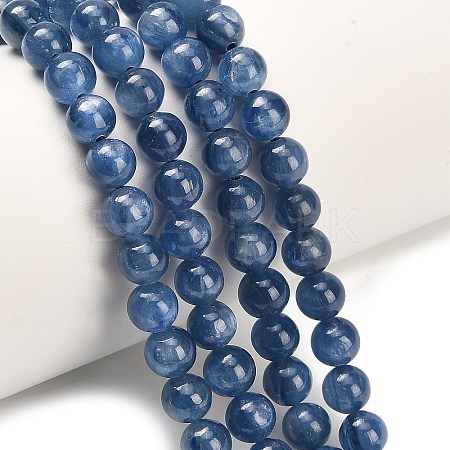 Natural Kyanite Beads Strands G-H335-B04-6mm-1