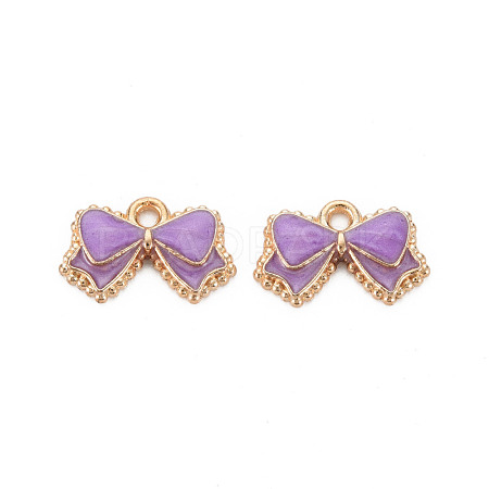 Alloy Enamel Pendants ENAM-S121-076C-1