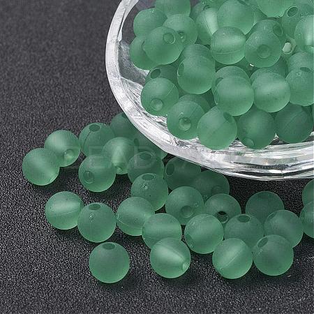 Transparent Acrylic Beads PL704-C14-1
