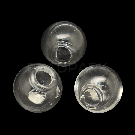 Round Handmade Blown Glass Globe Ball Bottles BLOW-R002-18mm-1