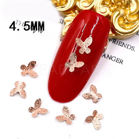 Textured Brass Nail Care Decoration Accessories MRMJ-WH0062-18RG-1