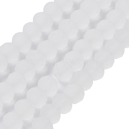 Transparent Glass Beads Strands X1-EGLA-A034-T8mm-MD19-1