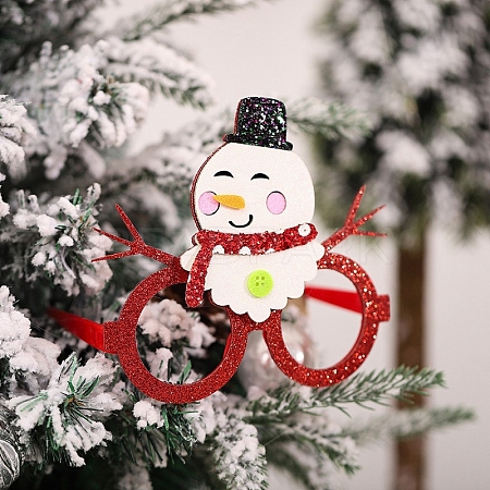 Snowman Plastic Glasses PW-WGED493-03-1