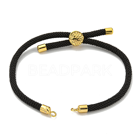 Nylon Cords Bracelet Makings Fit for Connector Charms AJEW-P116-01G-12-1