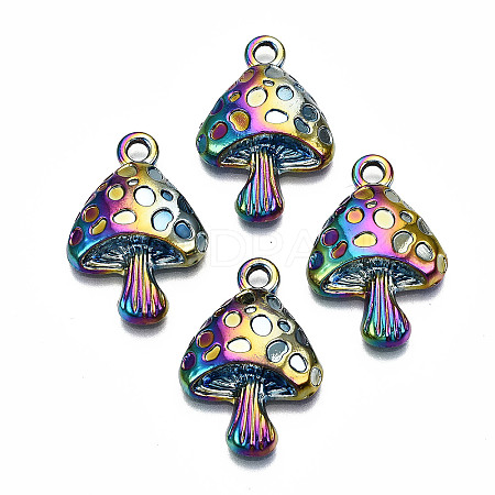 Rainbow Color Alloy Pendants LS-PALLOY-S180-045-RS-1