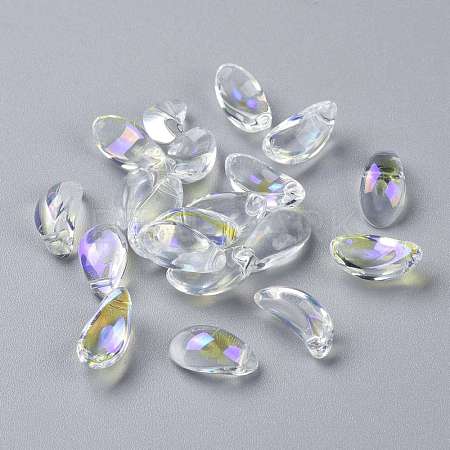 Transparent Glass Beads GGLA-M004-04A-01-1