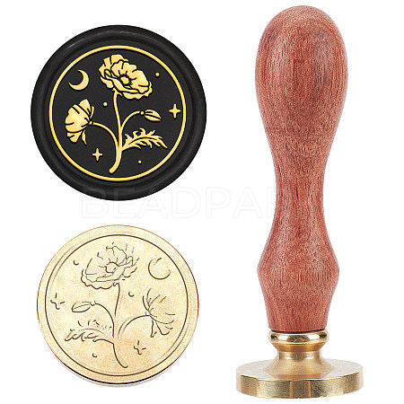 Wax Seal Stamp Set AJEW-WH0208-810-1