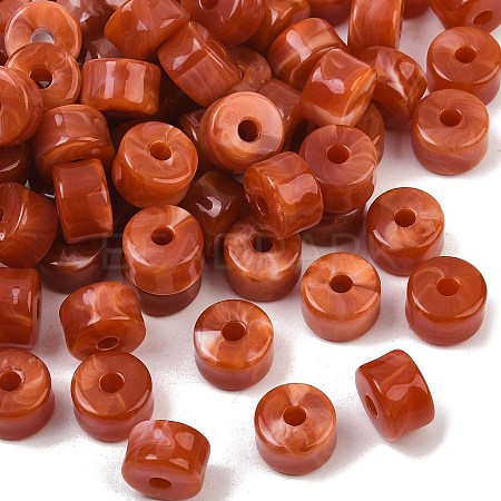 Opaque Acrylic Imitation Gemstone Beads AC-CBA3EFE-02J-1