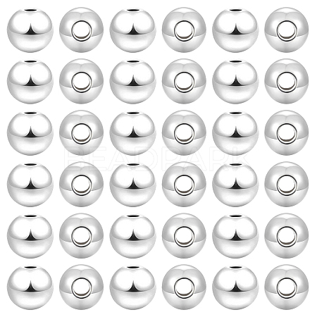 180Pcs 925 Sterling Silver Spacer Beads STER-PH0001-11-1