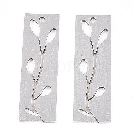 Non-Tarnish 201 Stainless Steel Pendants STAS-N090-JN820-1-1