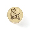Wax Seal Brass Stamp Head STAM-P001-01G-19-2