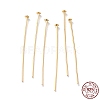 925 Sterling Silver Flat Head Pins STER-M117-03B-G-1