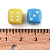 Opaque Acrylic Beads OACR-P028-03B-3