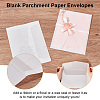 Blank Parchment Paper Envelopes AJEW-WH0038-98B-4