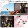 2Pcs 2 Style Zinc Alloy Wine Stoppers FIND-GF0011-17B-4