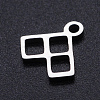 Non-Tarnish 201 Stainless Steel Charms STAS-T054-JN768-1-2