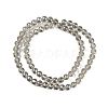 Transparent Electroplate Glass Beads Strands EGLA-N002-34C-C14-2
