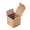 Kraft Paper Box CON-WH0029-01-6