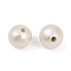 Compressed Cotton Pearl Beads WOVE-V001-A02-6mm-2