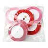 8Rolls 4 Colors Single Face Satin Ribbon OCOR-FS0001-10D-7