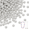 200Pcs Pave Disco Ball Beads RB-PH0001-41E-1