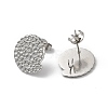 Non-Tarnish 304 Stainless Stud Earring Findings STAS-M314-01E-P-2