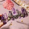 Natural Amethyst Hair Bands PW-WG39AD4-08-1