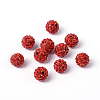 Pave Disco Ball Beads RB-A130-10mm-18-3