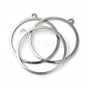 Tarnish Resistant 201 Stainless Steel Pendants X-STAS-F192-023P-3