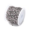 304 Stainless Steel Dapped Chains CHS-H036-01P-05-2