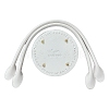 PU Leahter Knitting Crochet Round Bags Bottom and Bag Handles PW-WGDBD8B-14-1