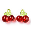 Transparent Acrylic Pendants TACR-CJC0010-04-2