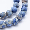 Natural Imperial Jasper Beads Strands G-K232-6mm-01C-3