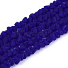 Frosted Transparent Glass Beads X1-GLAA-N016-4mm-03-1