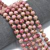 Natural Rhodochrosite Beads Strands G-K389-E27-01-2