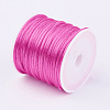 Nylon Satin Rattail Cords NWIR-L006-1mm-15-2