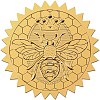 34 Sheets Self Adhesive Gold Foil Embossed Stickers DIY-WH0509-069-1