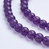 Natural Amethyst Bead Strands G-F422-02-4mm-3