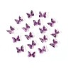 3D Resin Butterfly Nail Charms MRMJ-Q072-25D-1